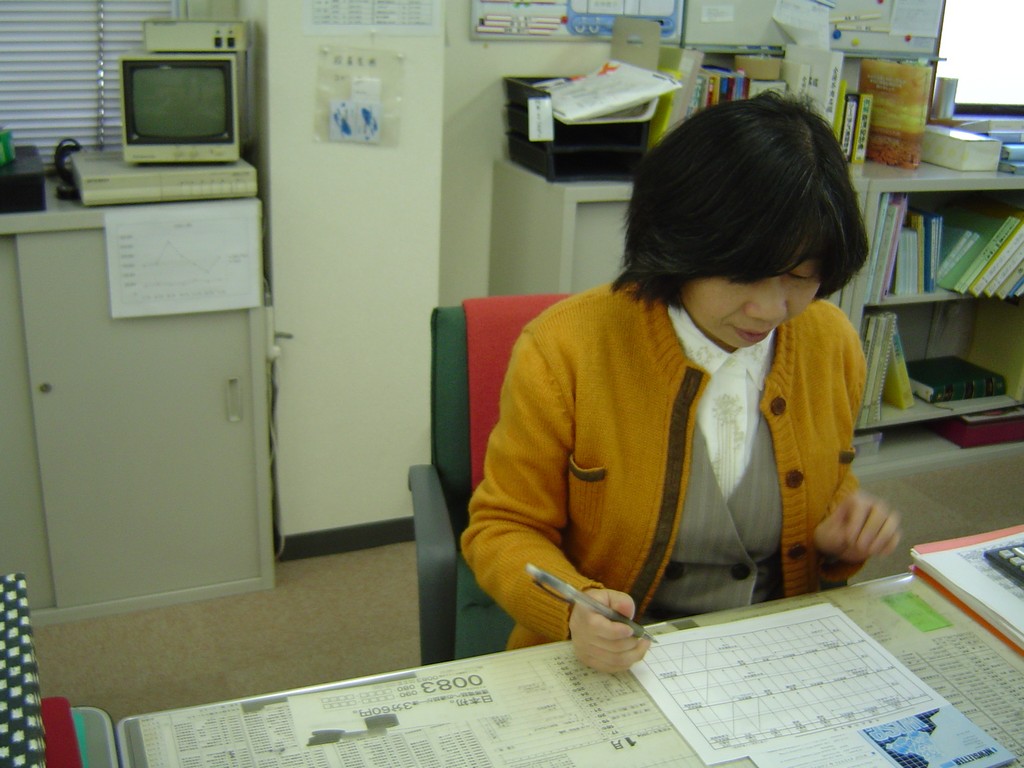 Manager-studying-stats